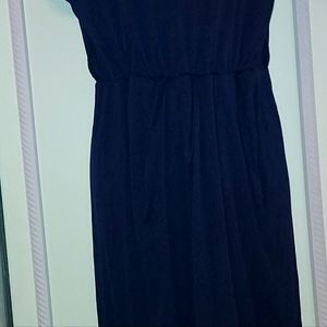 T-shirt maxi dress with belt loop